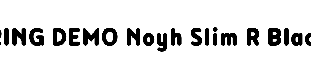  DEMO Noyh Slim R Black Regular