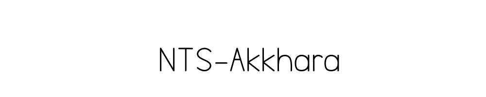 NTS-Akkhara