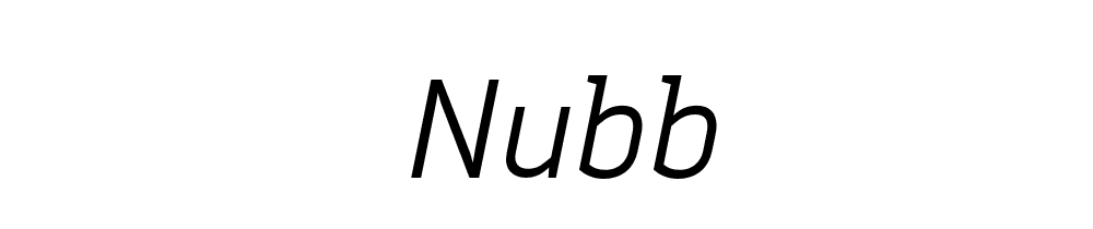 Nubb