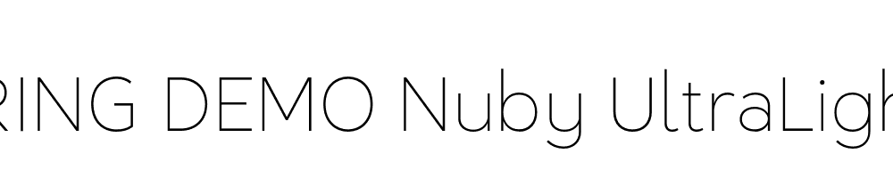  DEMO Nuby UltraLight Regular