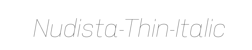 Nudista-Thin-Italic