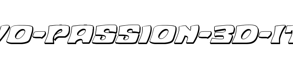 Nuevo-Passion-3D-Italic