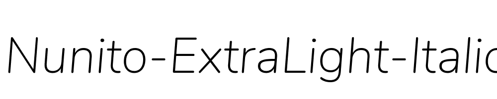 Nunito-ExtraLight-Italic