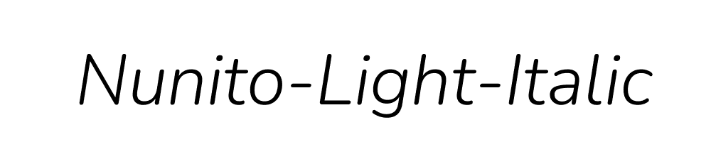 Nunito-Light-Italic