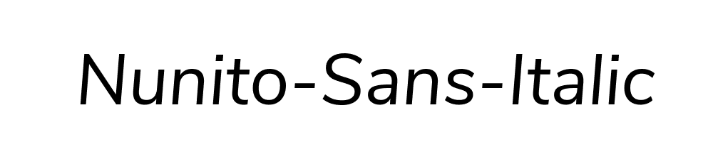 Nunito-Sans-Italic