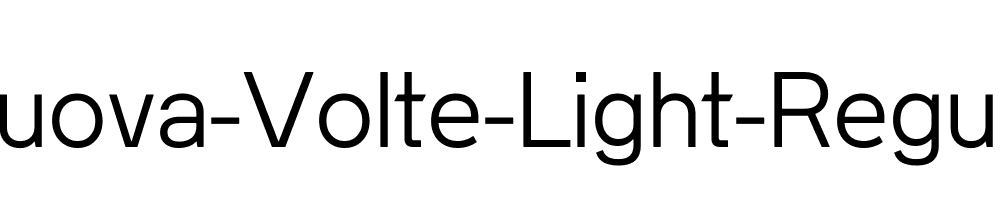 Nuova-Volte-Light-Regular