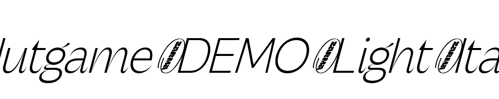 Nutgame-DEMO-Light-Italic