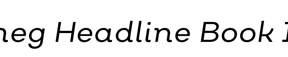  DEMO Nutmeg Headline Book Italic Regular