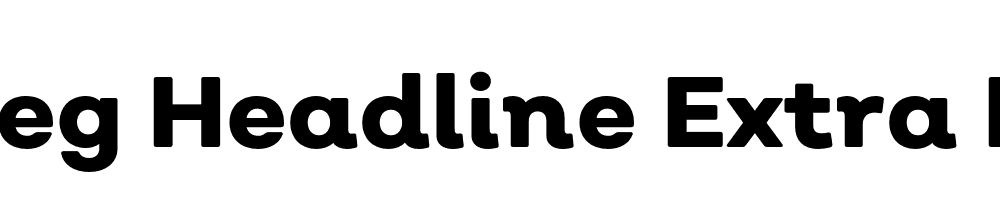  DEMO Nutmeg Headline Extra Bold Regular