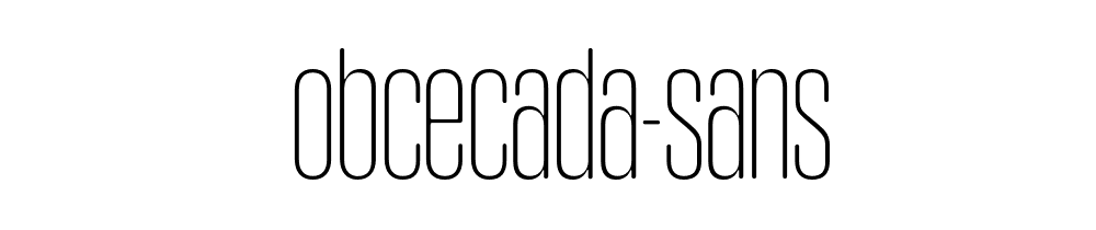 Obcecada Sans