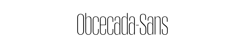 Obcecada-Sans