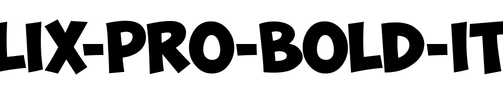 Obelix-Pro-Bold-Italic