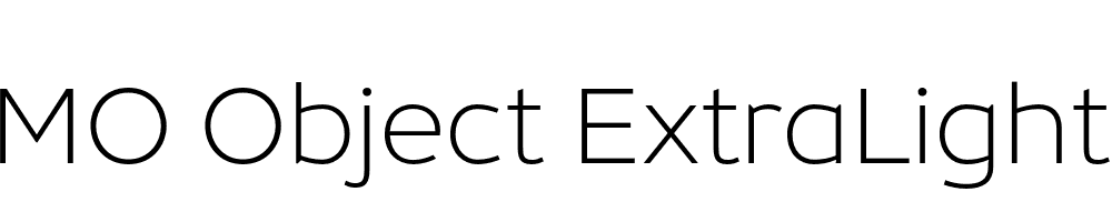 FSP DEMO Object ExtraLight Regular