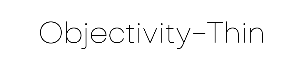 Objectivity-Thin