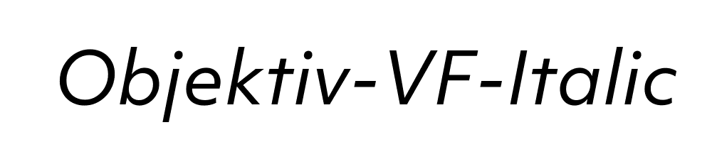 Objektiv-VF-Italic