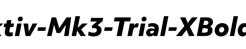 Objektiv-Mk3-Trial-XBold-Italic