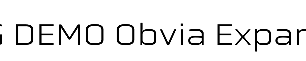  DEMO Obvia Expanded Regular