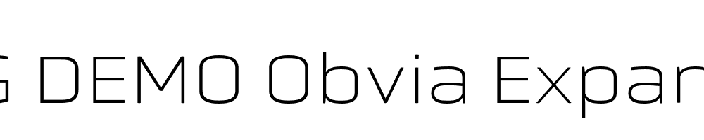  DEMO Obvia Expanded Regular