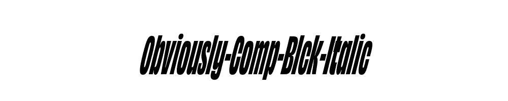 Obviously-Comp-Blck-Italic