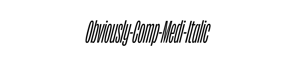 Obviously-Comp-Medi-Italic