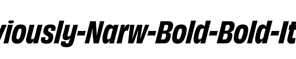 Obviously-Narw-Bold-Bold-Italic