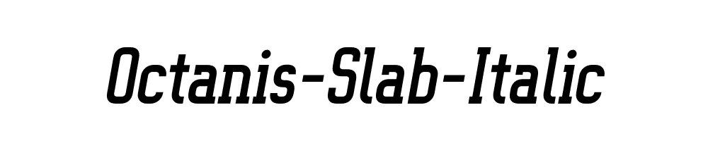 Octanis-Slab-Italic