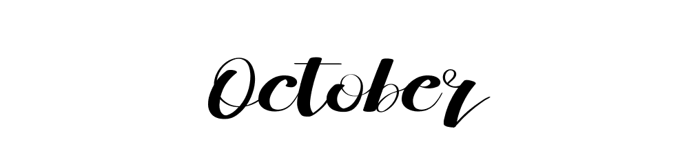 October