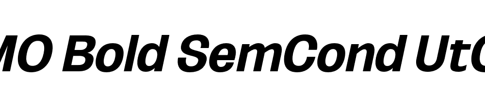 FSP DEMO Bold SemCond UtObli Italic