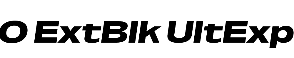 FSP DEMO ExtBlk UltExp Obli Italic