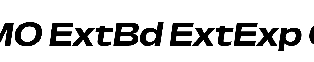 FSP DEMO ExtBd ExtExp Obli Italic