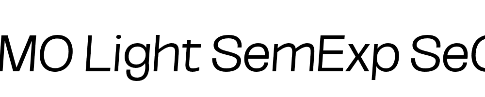 FSP DEMO Light SemExp SeObli Italic