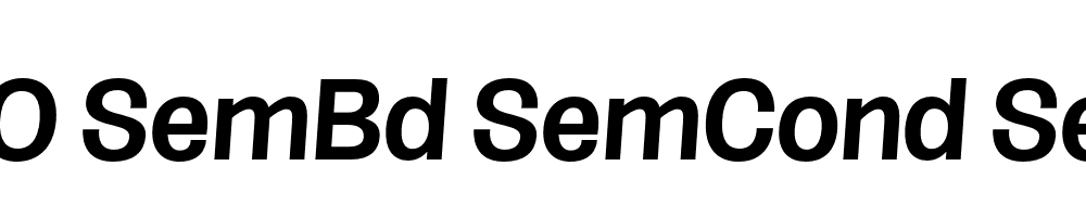 FSP DEMO SemBd SemCond SeObli Italic