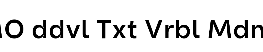 FSP DEMO ddvl Txt Vrbl Mdm Regular