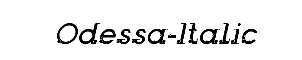 Odessa-Italic