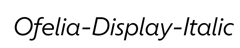 Ofelia-Display-Italic