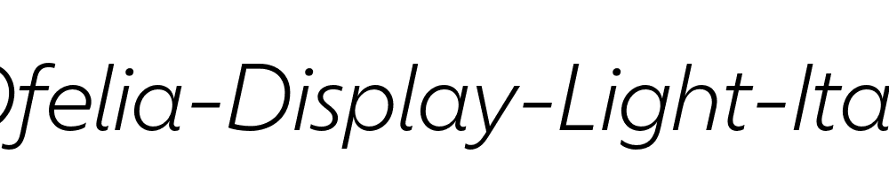 Ofelia-Display-Light-Italic