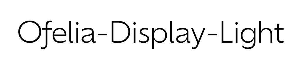 Ofelia-Display-Light