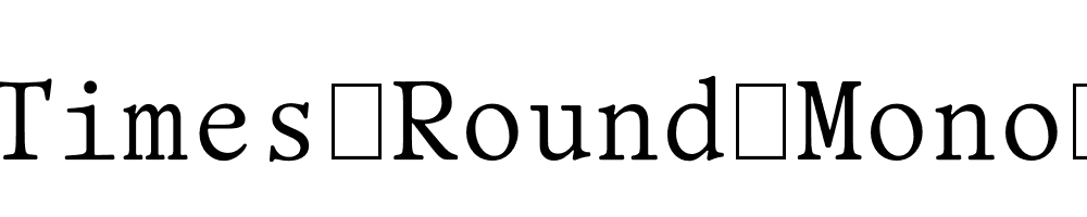 Office-Times-Round-Mono-Regular