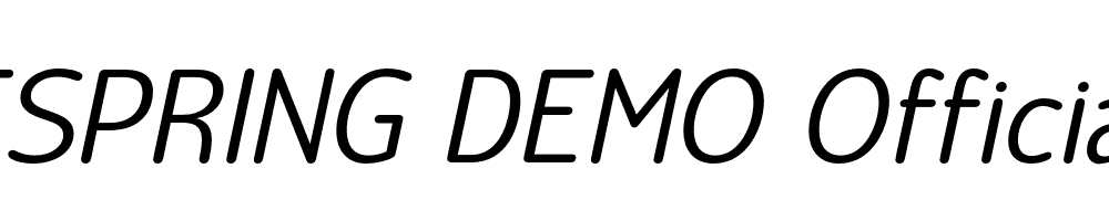  DEMO Official Italic