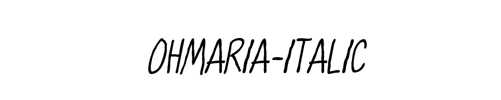 OhMaria-Italic