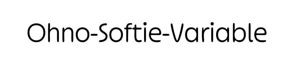 Ohno-Softie-Variable