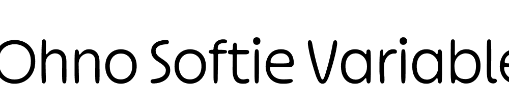 Ohno Softie Variable