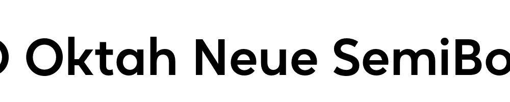 FSP DEMO Oktah Neue SemiBold Regular