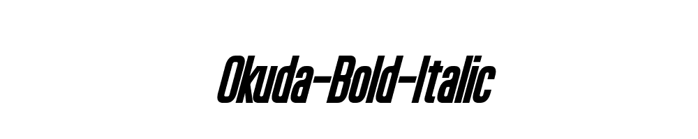 Okuda-Bold-Italic