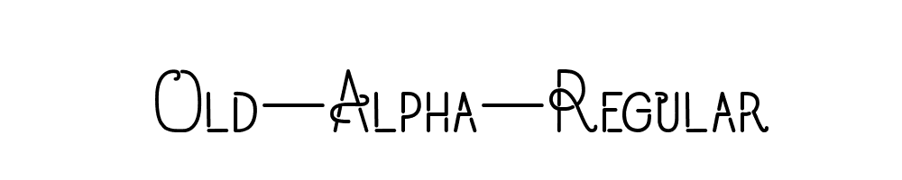 Old-Alpha-Regular