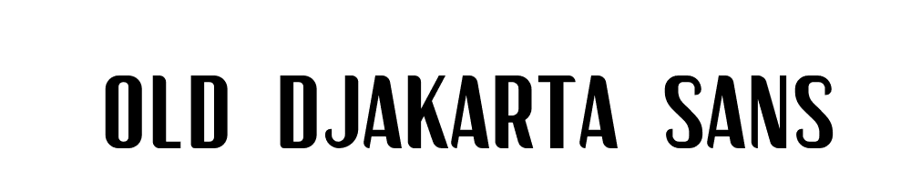 Old Djakarta Sans