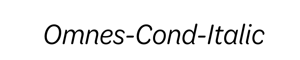 Omnes-Cond-Italic