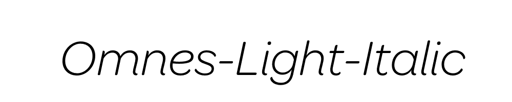 Omnes-Light-Italic