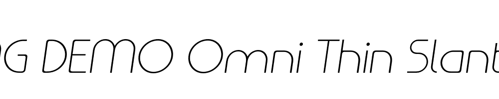  DEMO Omni Thin Slanted Regular