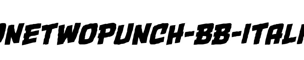 OneTwoPunch-BB-Italic